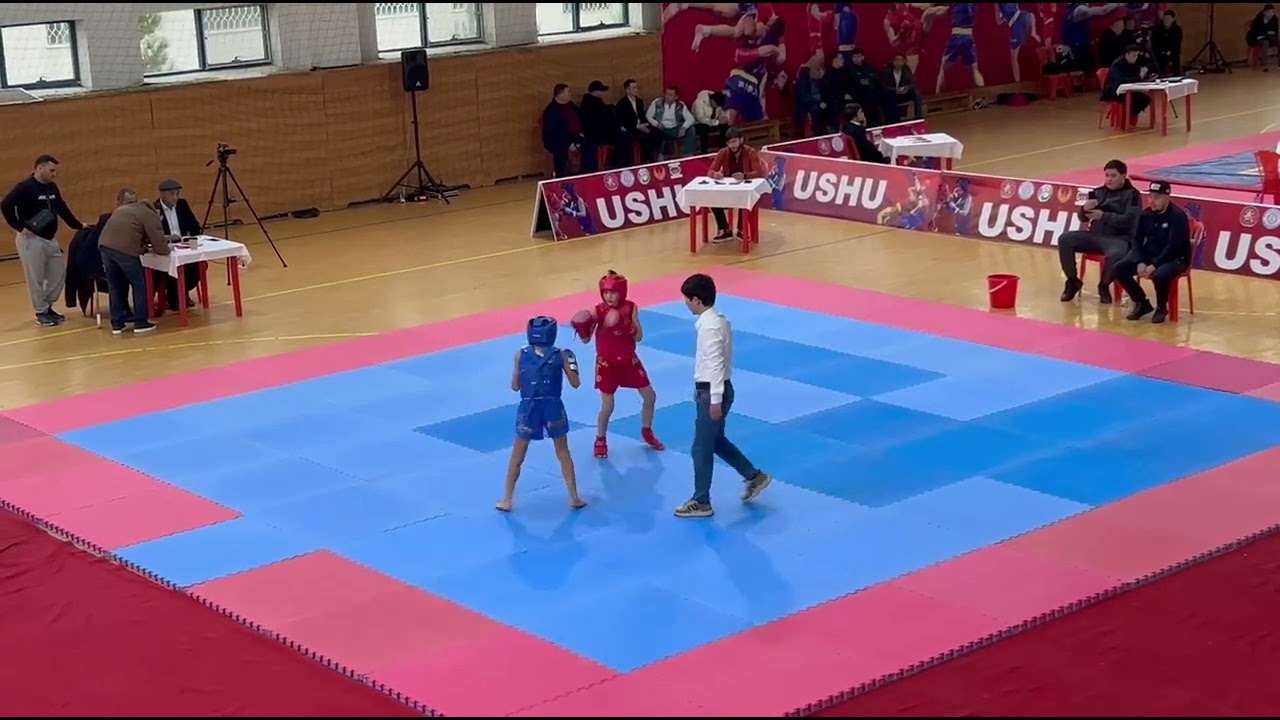 Марказий осиё Чемпионати 11-12 ёш 30 кг Нимчорак финал Тохтапўлатов Хумоюнмирзо 🔵 🇺🇿 Рақиби 🇰🇿 
