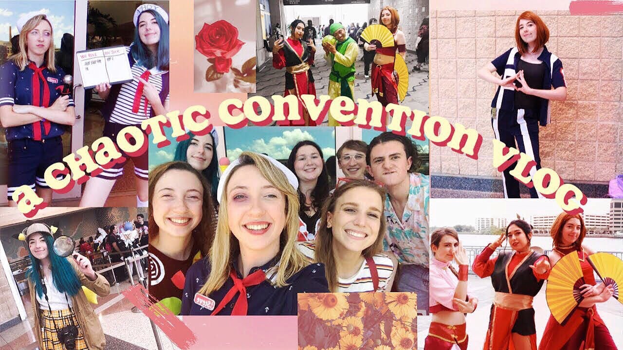 💕a chaotic convention vlog💕