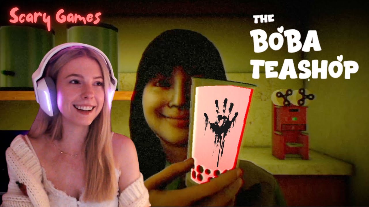 Working at a Haunted Boba Cafe | The Boba Teashop Gameplay