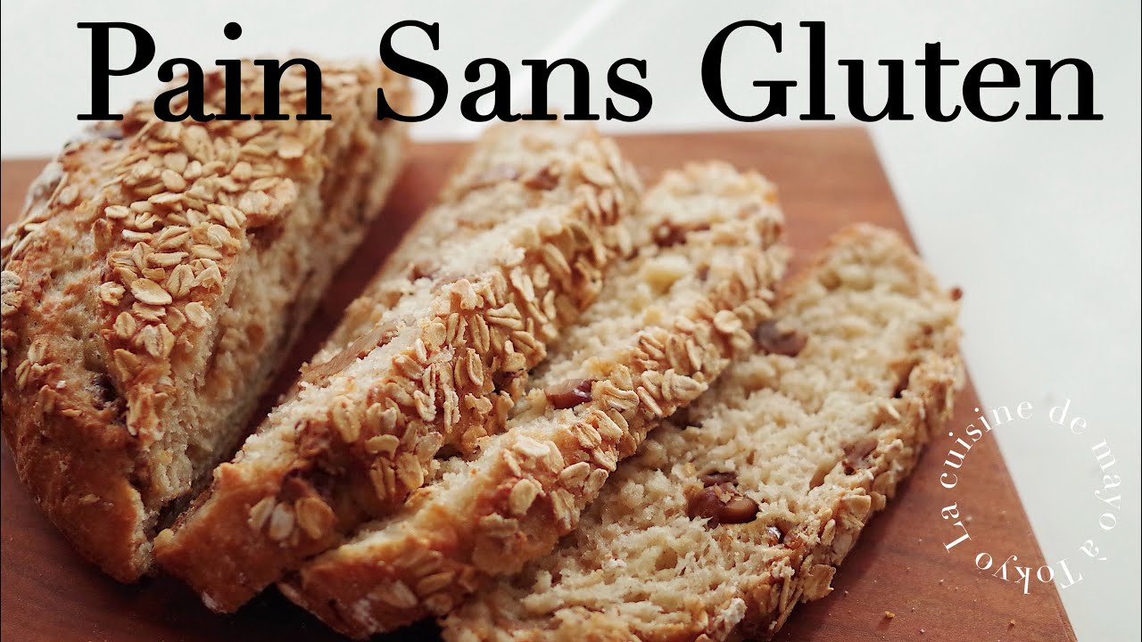 Recette Pain à l'Avoine et à la Farine de Riz/ Sans Gluten