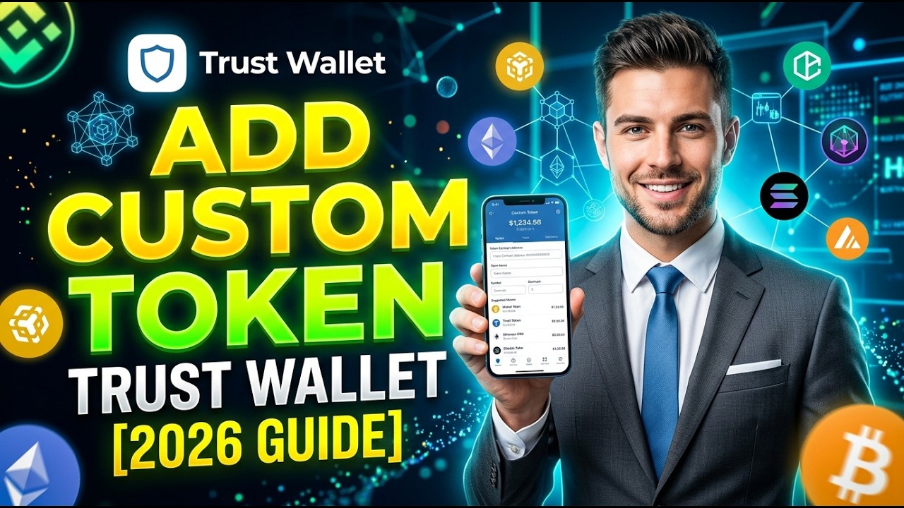 Как добавить пользовательский токен в Trust Wallet [Полное руководство на 2026 год]