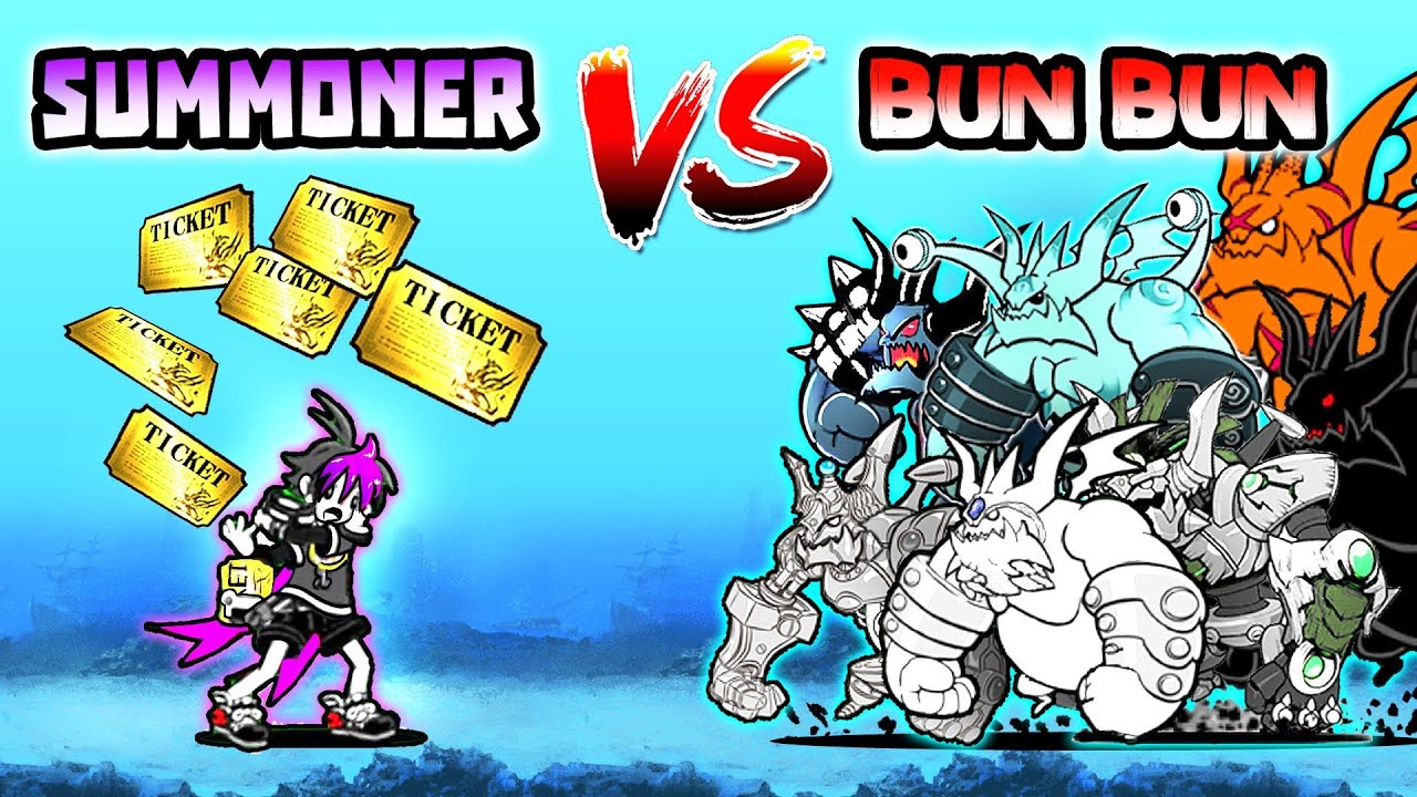 True Summoner vs. All Bun Bun in Hardest stage!