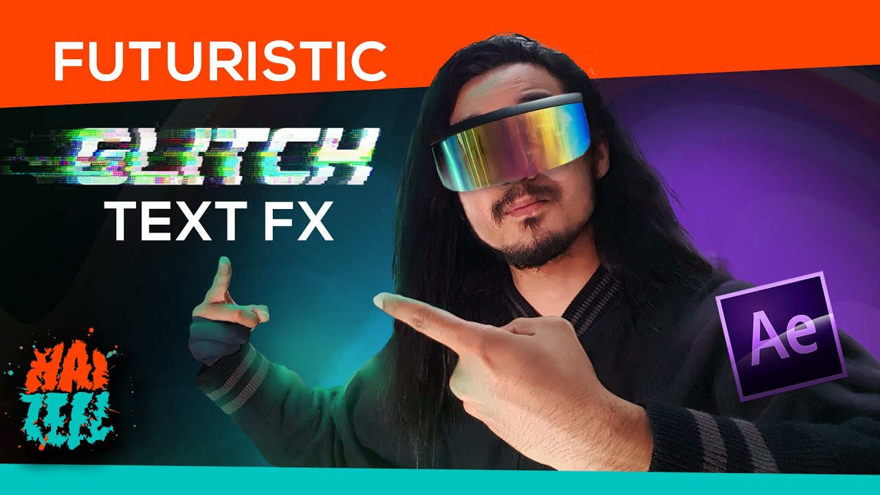 Futuristic Glitch Text FX! Tutorial | Bahasa Malaysia