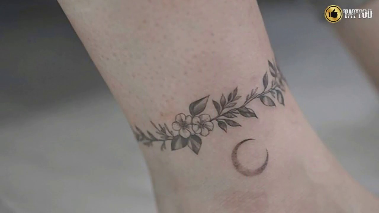 Best Cute Ankle Tattoo Design Idea