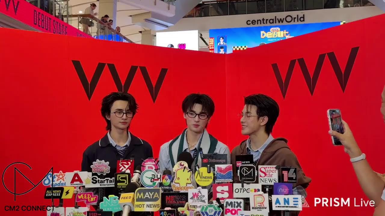 [🔴LIVE] สัมภาษณ์  ในงาน &rdquo;VVV DEBUT STAGE Presented by SUNSU&ldquo;
