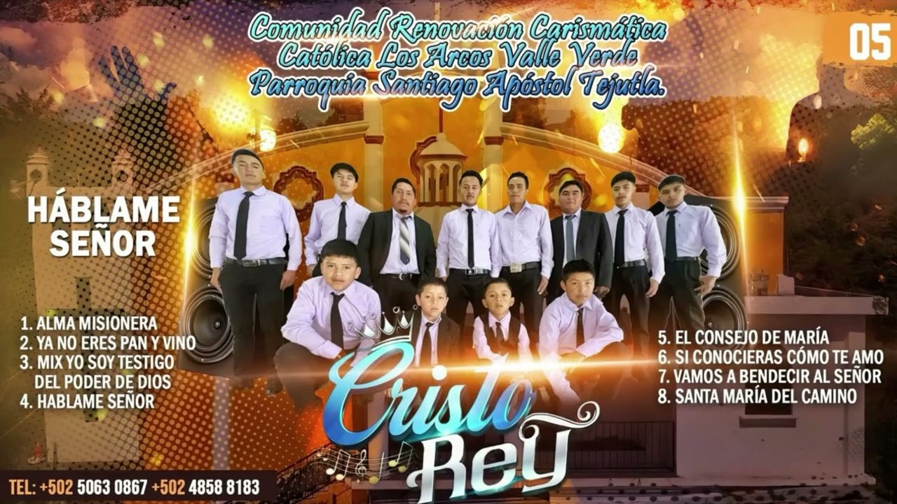 ALBUM COMPLETO VOLUMEN 5 MINISTERIO DE ALABANZA CRISTO REY TEJUTLA.