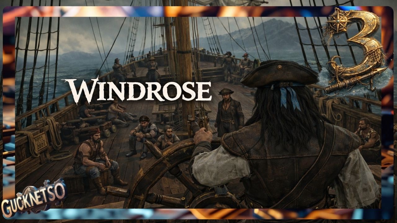 Crew retten, Schiff reparieren &ndash; erste Seeschlacht! Windrose Demo ⚓🔥deutsch[4KPCGp]
