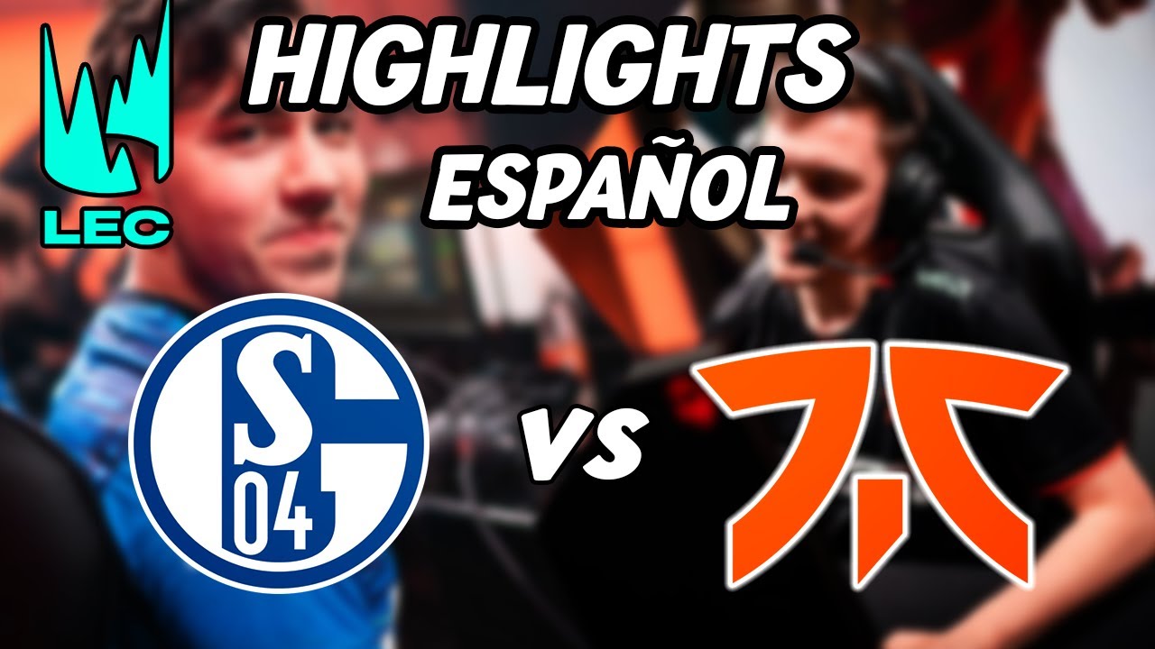 LEC Jornada 16 2021 | Schalke 04 vs Fnatic highlights | LEC Resumen Español
