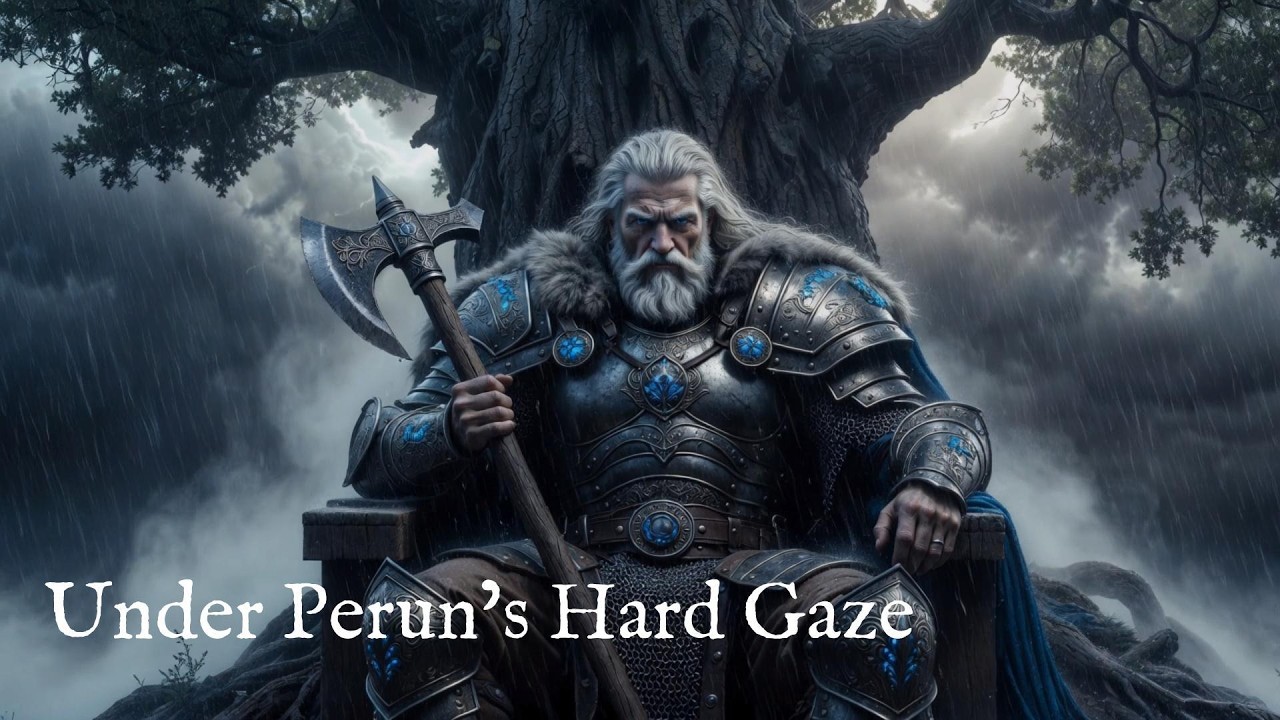 Under Perun’s Hard Gaze | Slavic Dark Ambient Ritual + Tribal Chants (Guitar Riffs)