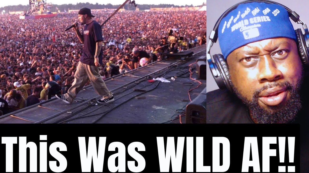 Limp Bizkit - Break Stuff Live at Woodstock 1999 | First Time Reaction