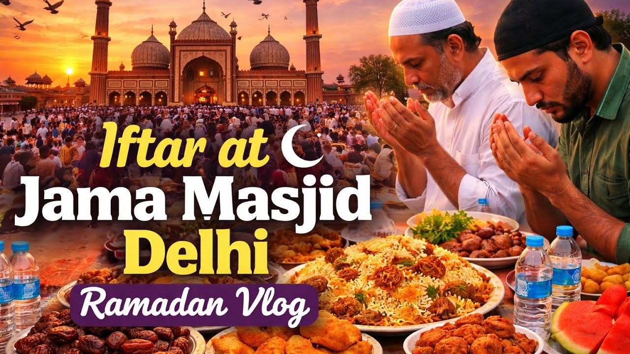 Ramadan ✨ iftar vlog jama masjid delhi# Ramadan Kareem#viralvlog
