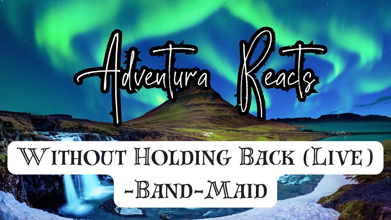 New LIVE Instrumental!! Reacting to Without Holding Back (Live) by Band-Maid!