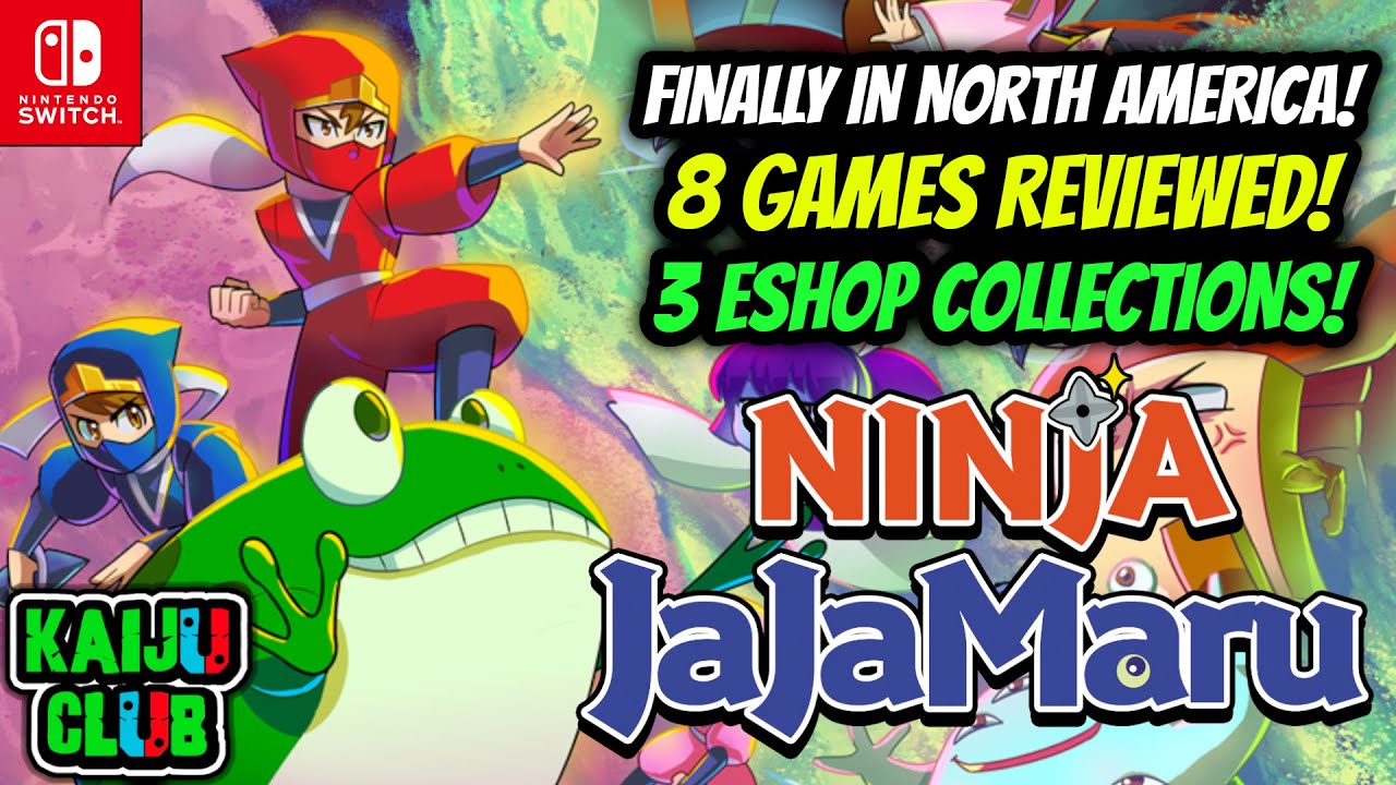 БЕЗУМИЕ РЕТРО-ИГРОВ SWITCH! ОБЗОР 8 ИГР! (Nintendo Switch Eshop) 3 коллекции Ninja JaJaMaru!