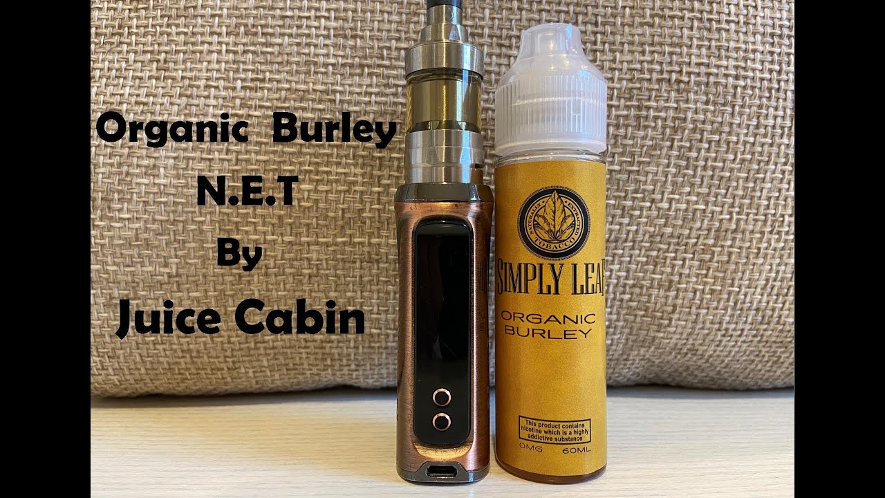 Organic Burley NET | By Juice Cabin | Best cigarette substitute & How does it compare to Black Note