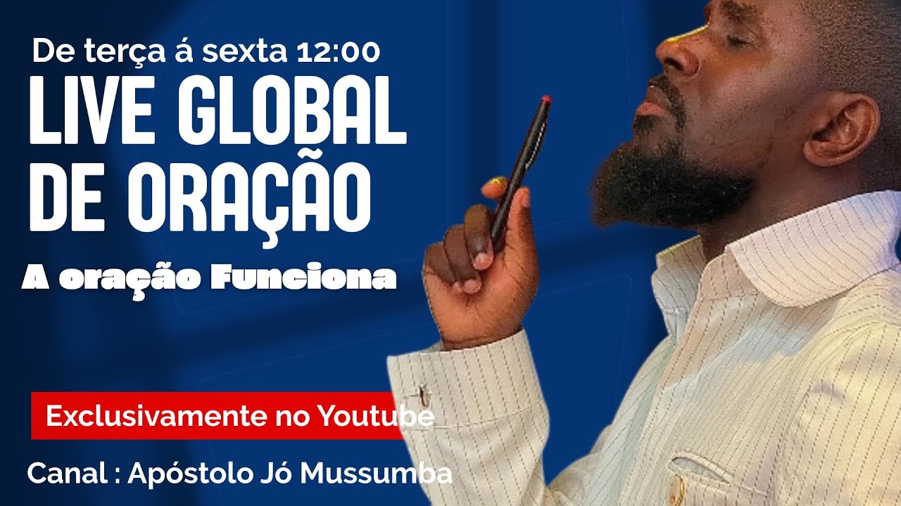 LIVE GLOBAL DE ORAÇÃO