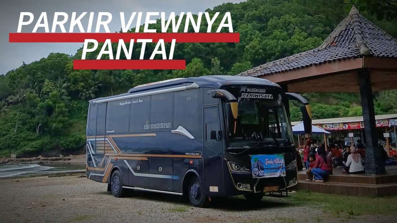 INDAH NYA VIEW DI PANTAI INI!! Trip bus Jogja - Kebumen
