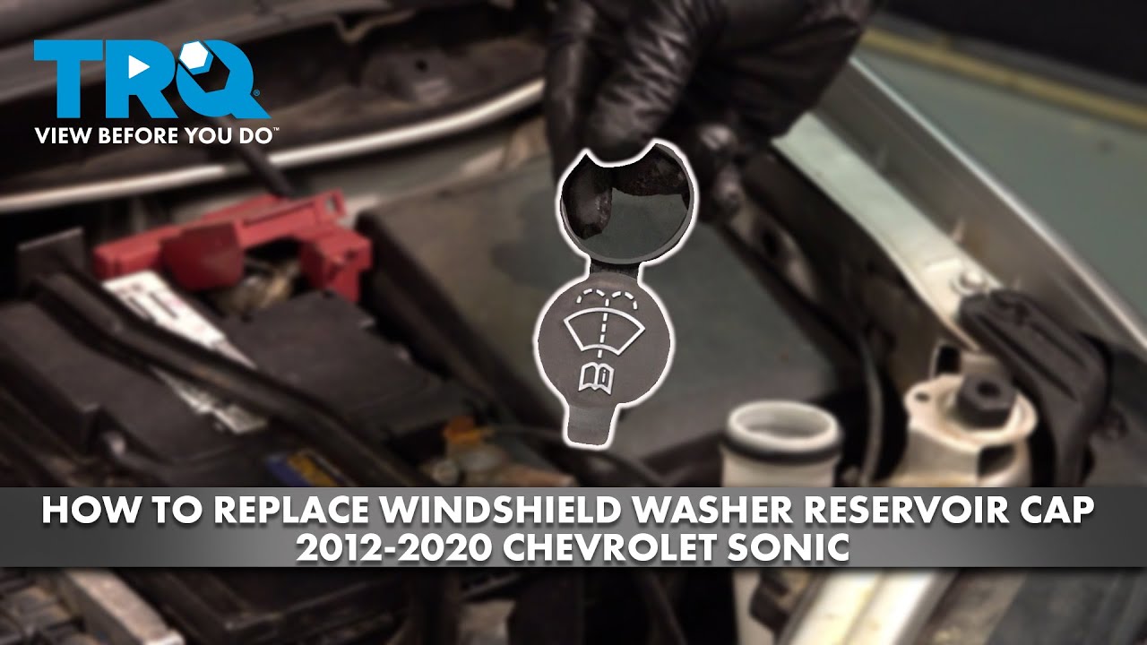 How to Replace Windshield Washer Reservoir Cap 2012-2020 Chevrolet Sonic