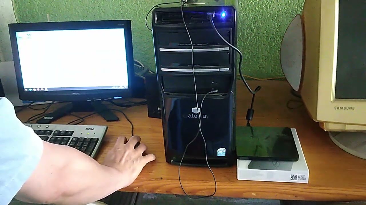 Unboxing y Uso de Grabador Externo Dell DW316.