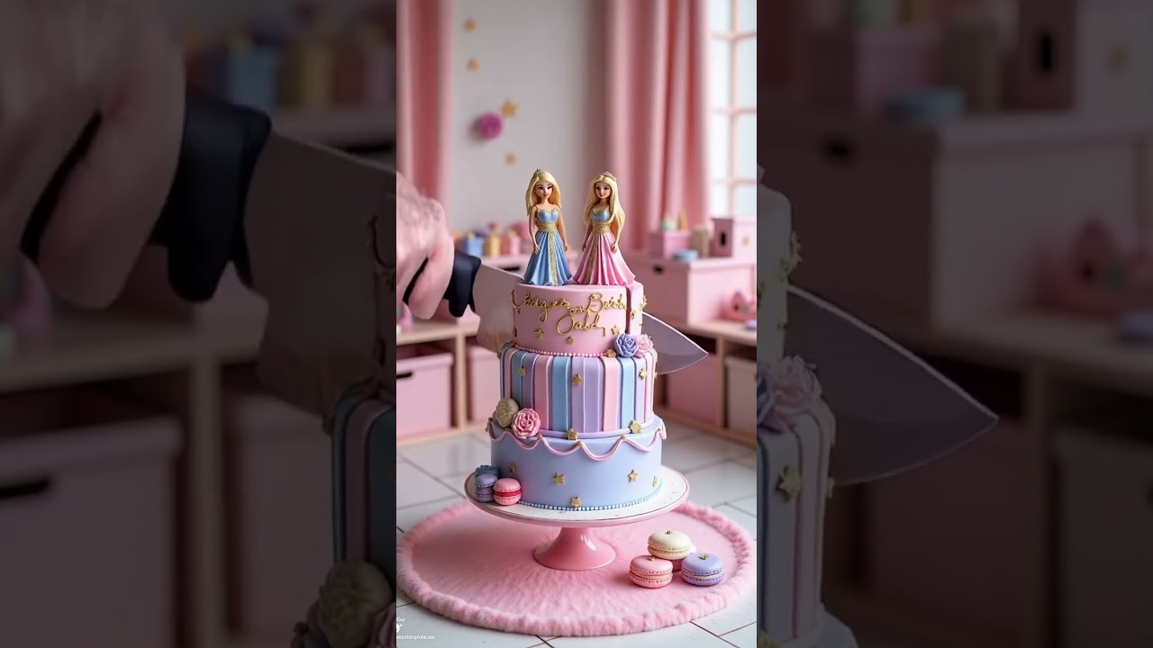 Barbie & Sindy Fashion Cake &ndash; The Most Glamorous Doll Cake of 2025!