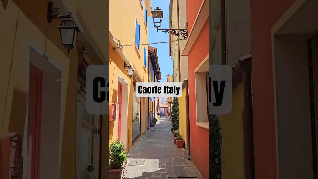 Caorle Italy Part 1#vacation #travel #travelling #italy #sea #beach