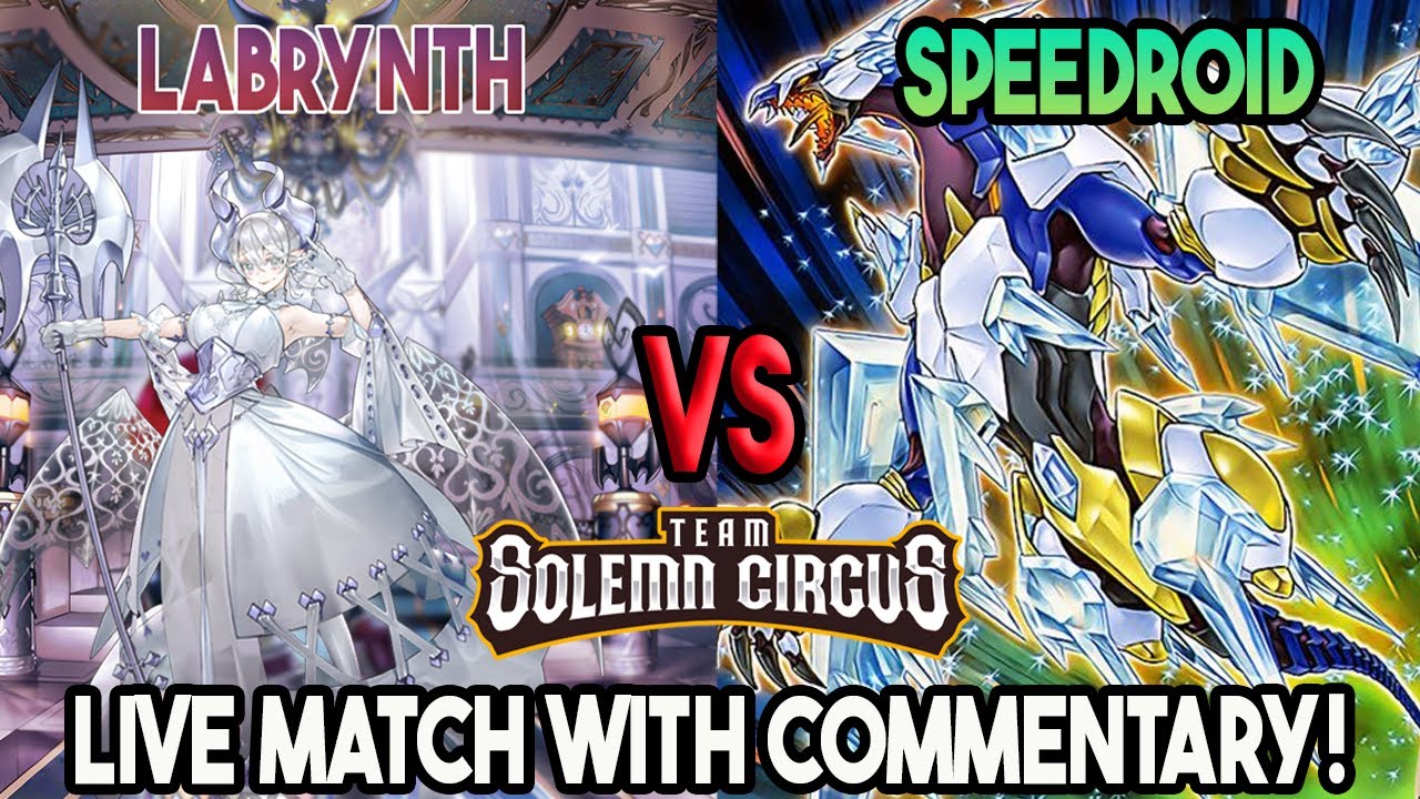 Labrynth Vs Speedroids : Yu-Gi-Oh! Locals Feature Match | Live Duel