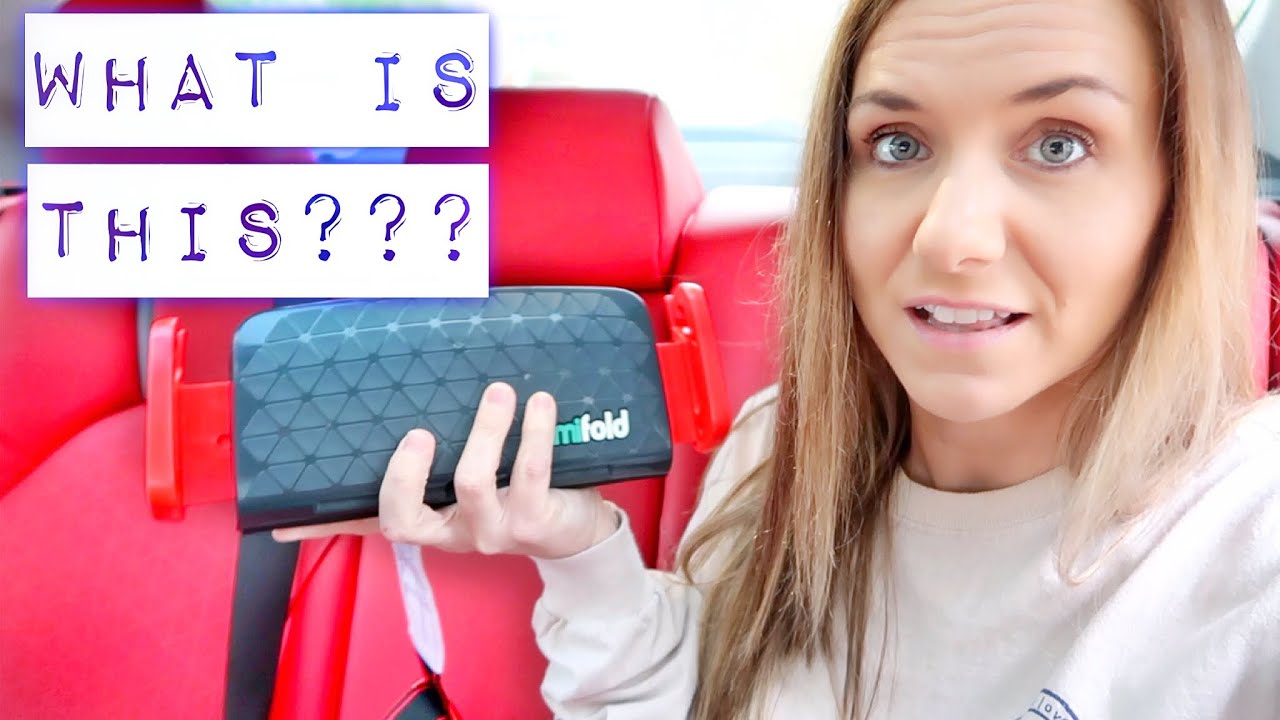 MIFOLD BOOSTER SEAT & HEADACHE | Family 5 Vlogs