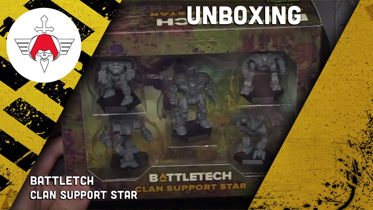 Battletech: Clan Support Star - Unboxing