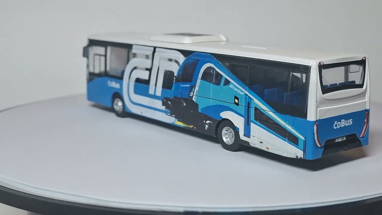 IVECO Crossway LE  v barvách ČD Bus v H0 měřítku