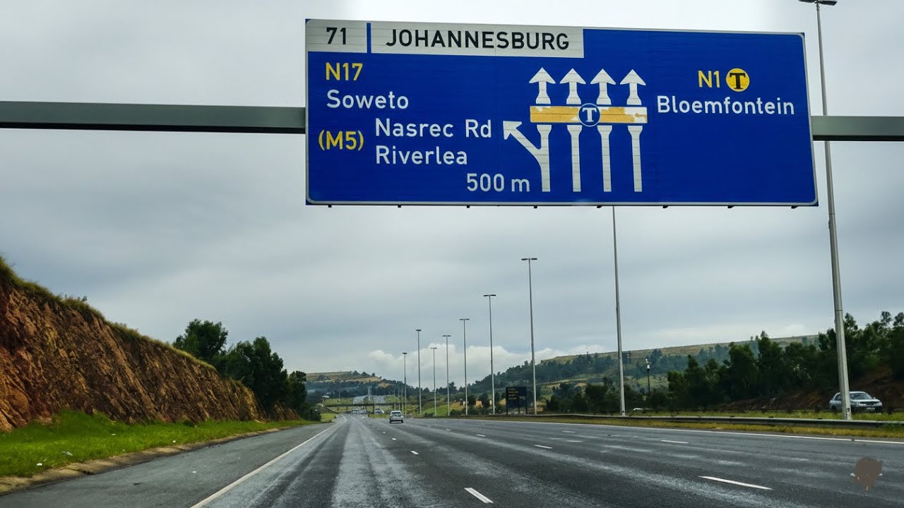 The Most Iconic Drive in Joburg? Roodepoort to Soweto #Diepkloof #Gauteng #SowetoHighway #N1South