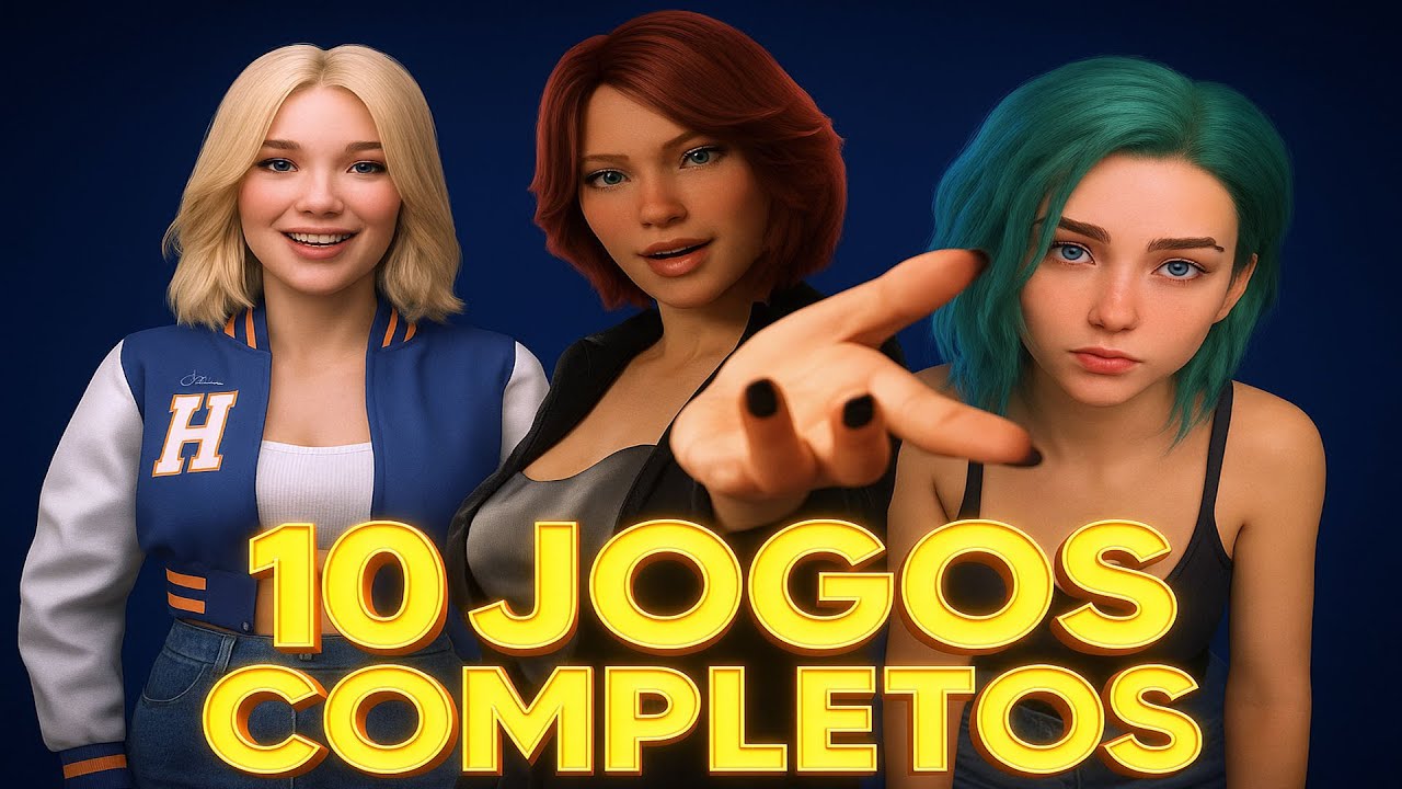 TOP 10 JOGOS DE ROMANCE COMPLETOS
