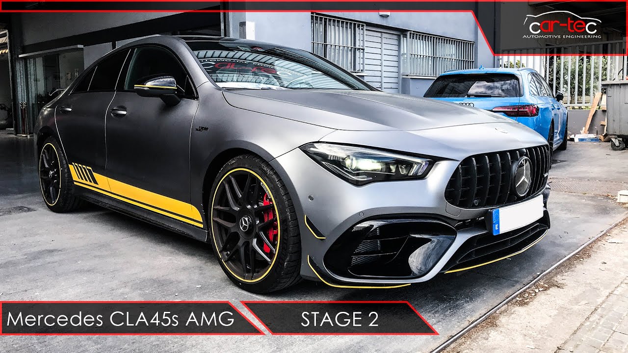Mercedes Benz CLA45s AMG 2021 - Stage 2 by Car-tec