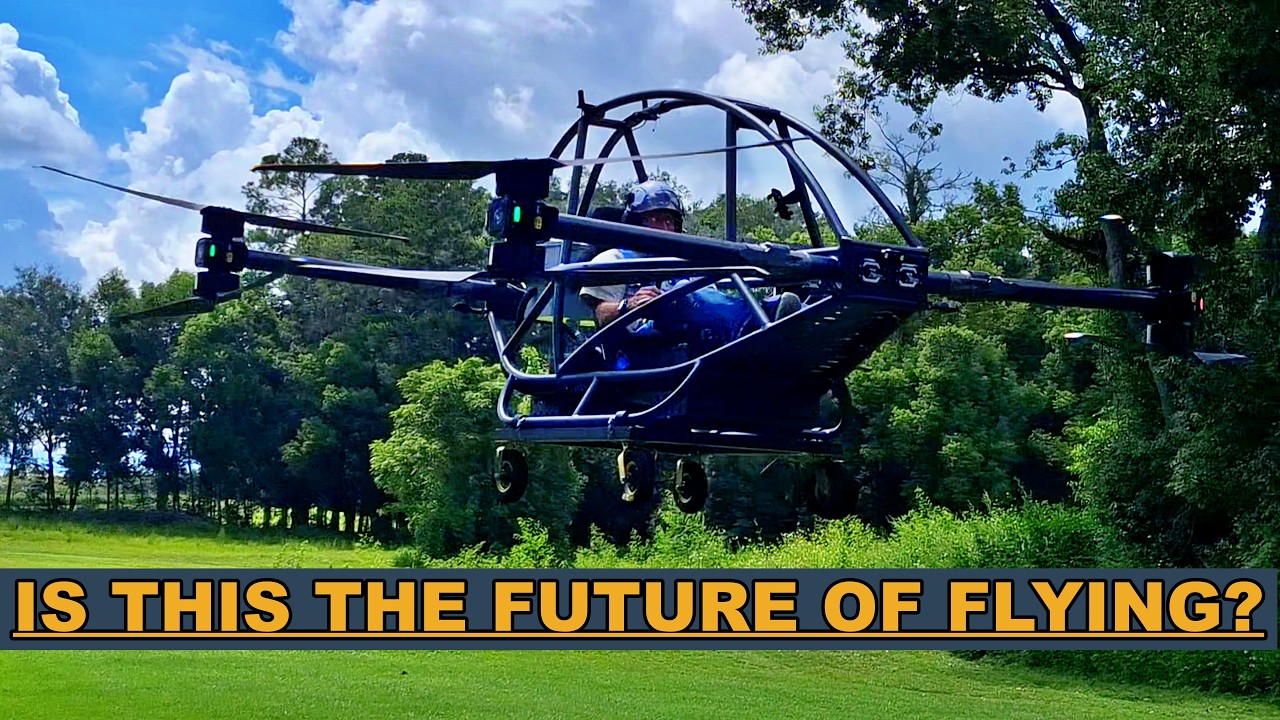 Взлётная полоса не нужна! Пилотируем электрический летательный аппарат SkyTech X1
