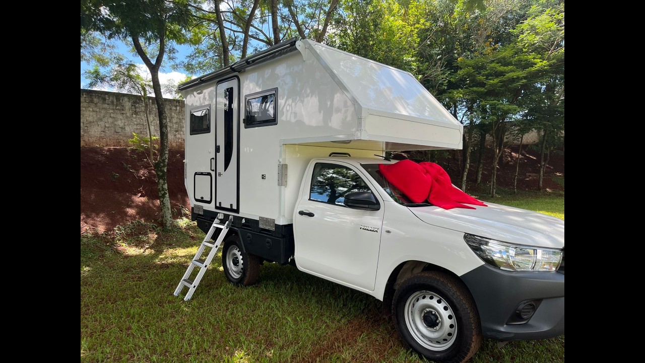 CAMPER FLAT BED RIGIDA HILUX CABINE SIMPLES THAC CAMPERS 2026