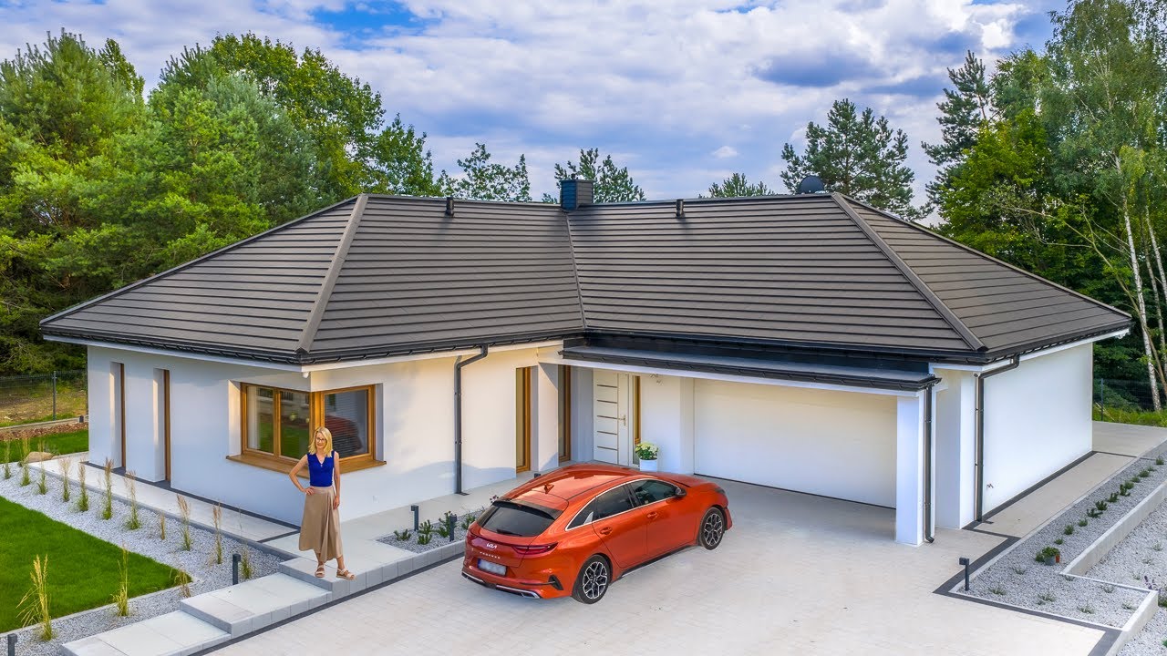 Parterowy DOM MARZEŃ 135 m2 - 