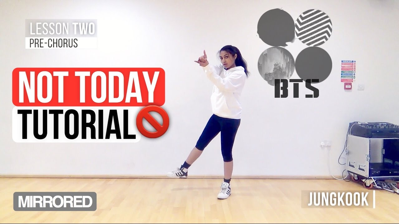 [Mirrored] BTS (방탄소년단) - NOT TODAY | Dance Tutorial