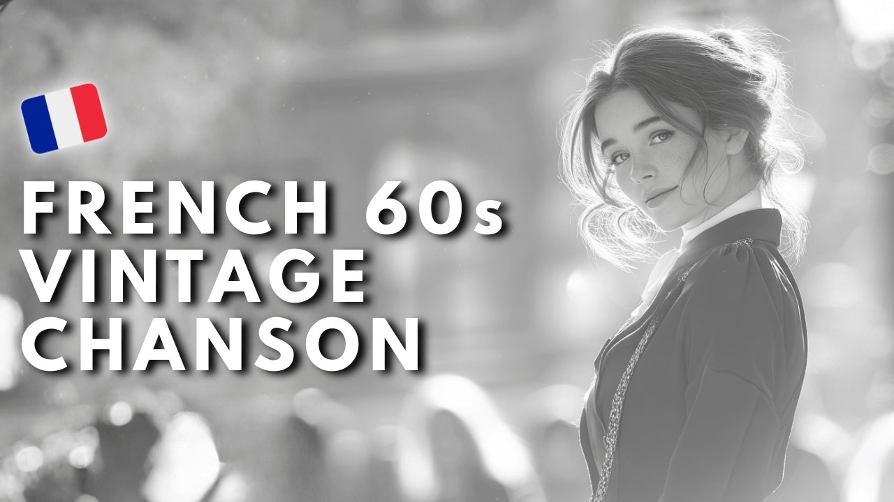 60s Vintage French Chanson – Old Paris Streets at Night 🇫🇷
