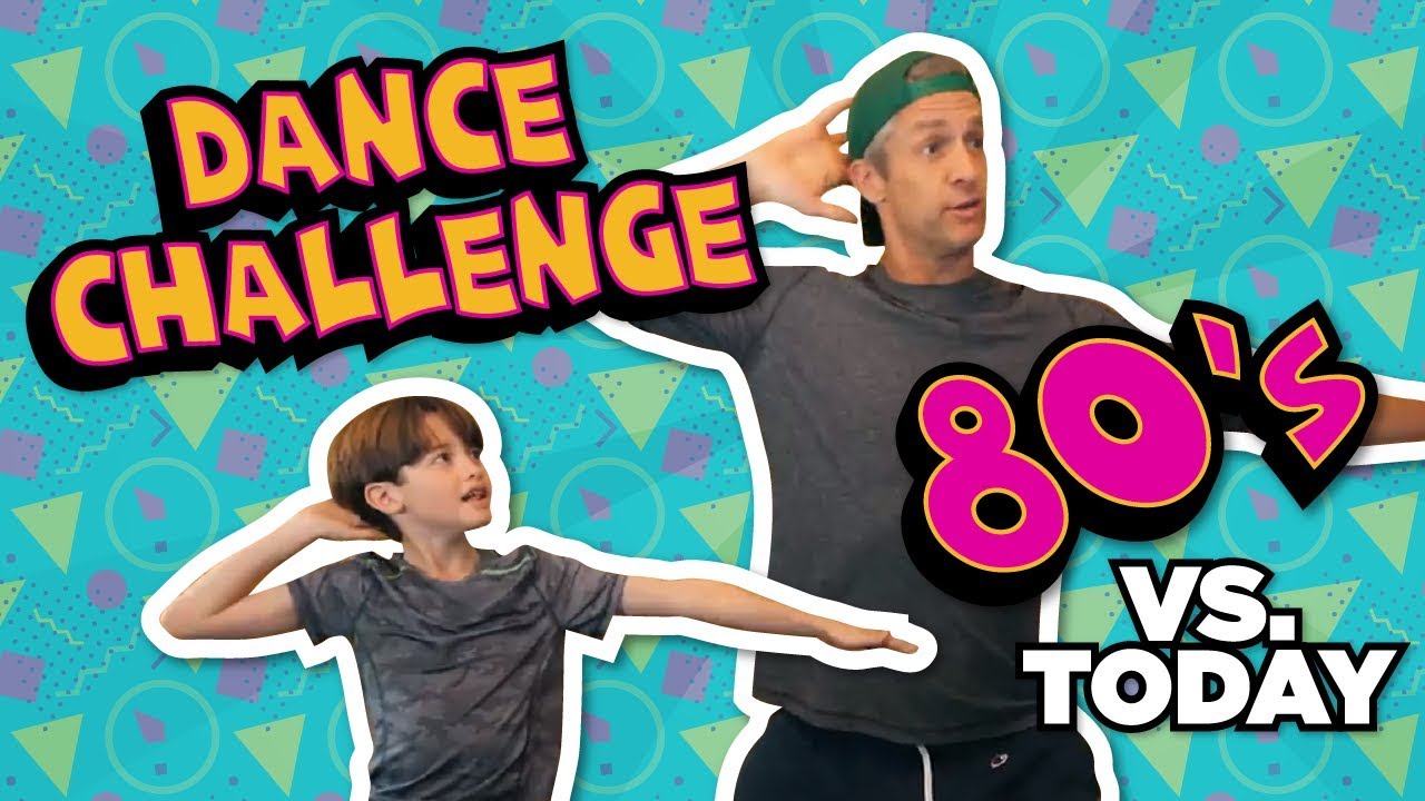 1980s VS Today Dance Challenge // Father VS Son