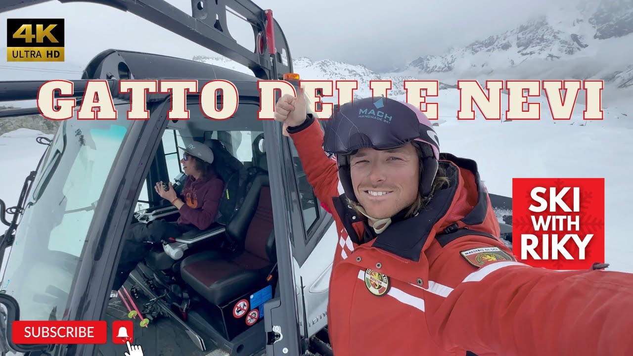 Vlog Gatto delle nevi - Cervinia
