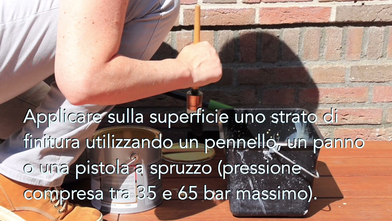 Bamboo N-durance Decking | Pulizia e manutenzione Sikkens Cetol WF 771