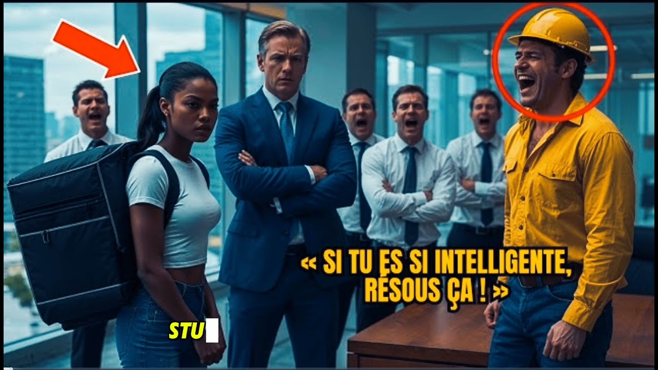 Livreuse Noire Humilie 20 Ingénieurs – Ce Qu’Elle Fait Ensuite CHANGE Tout 