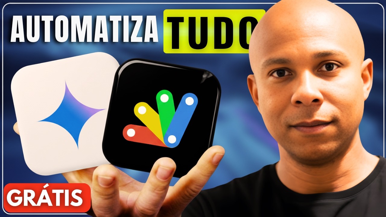 😱Gemini não para!!!  Como automatizar QUALQUER coisa com o GEMINI Grátis — passo a passo