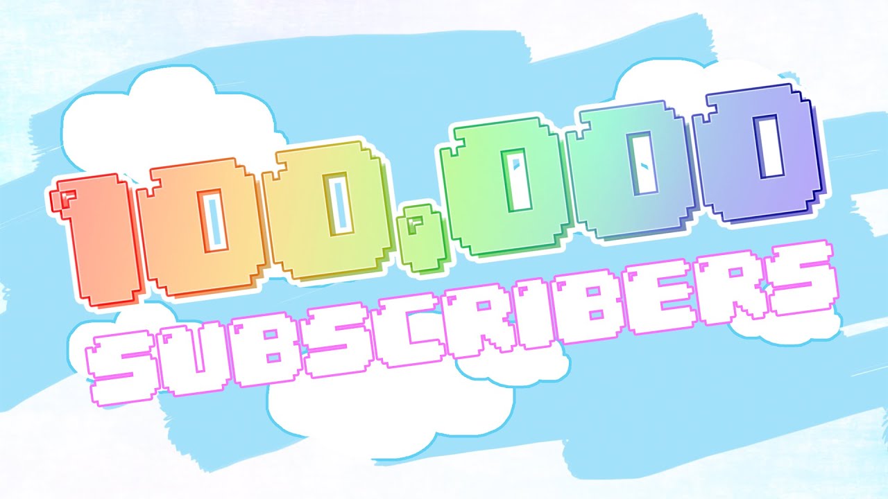 Thank you so much for 100,000 SUBSCRIBERS! | Marielitai Gaming