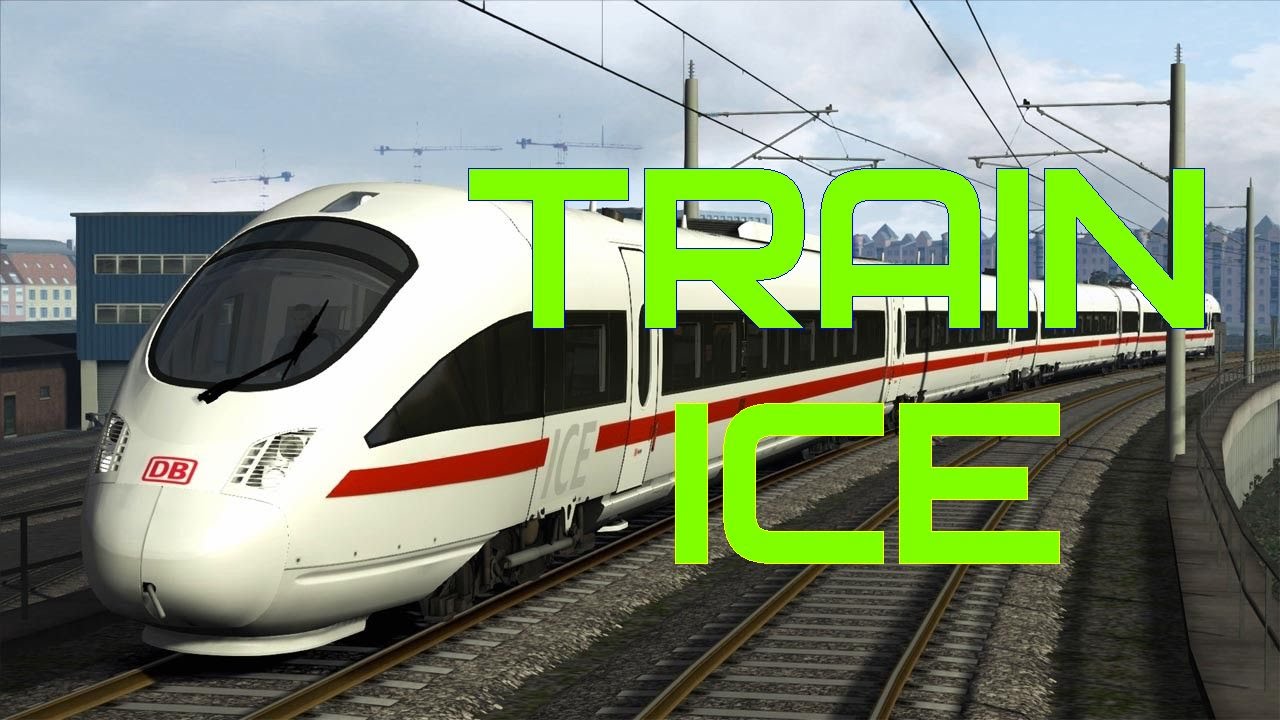 Train InterCity-Express (ICE) Germany 300 km/h