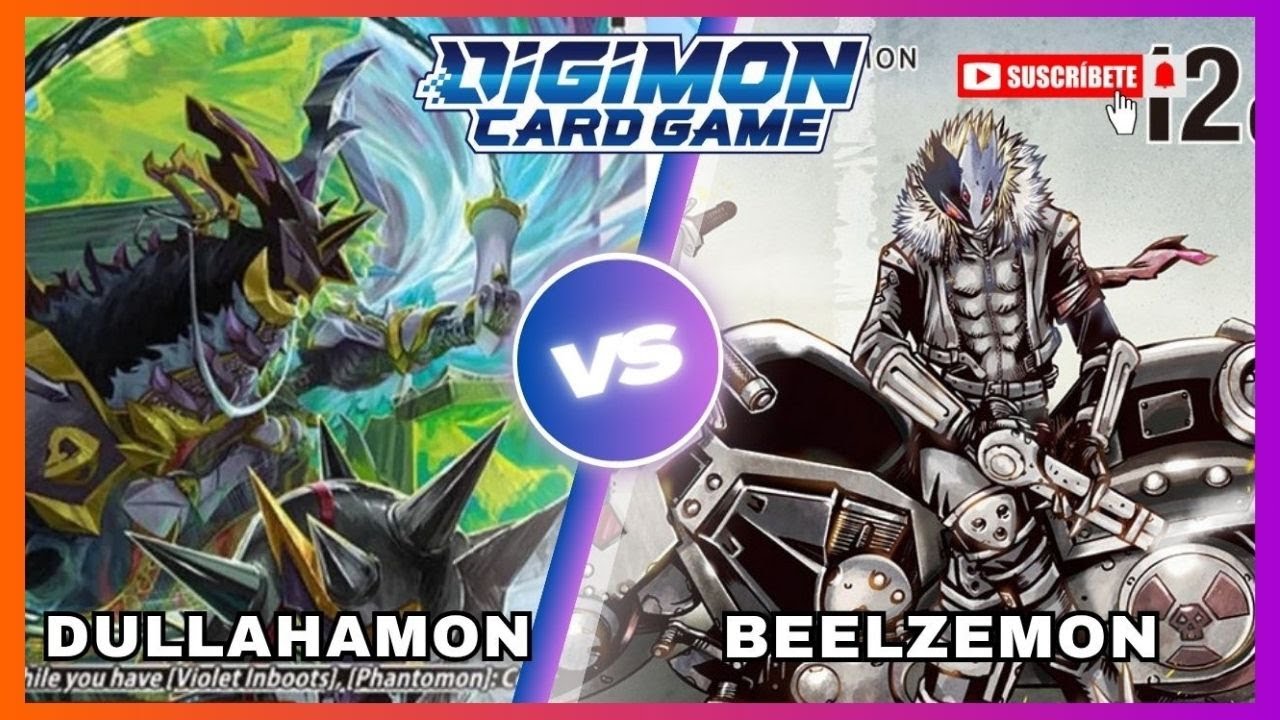 Beelzemon VS Dullanhanmon | Digimon Card Game