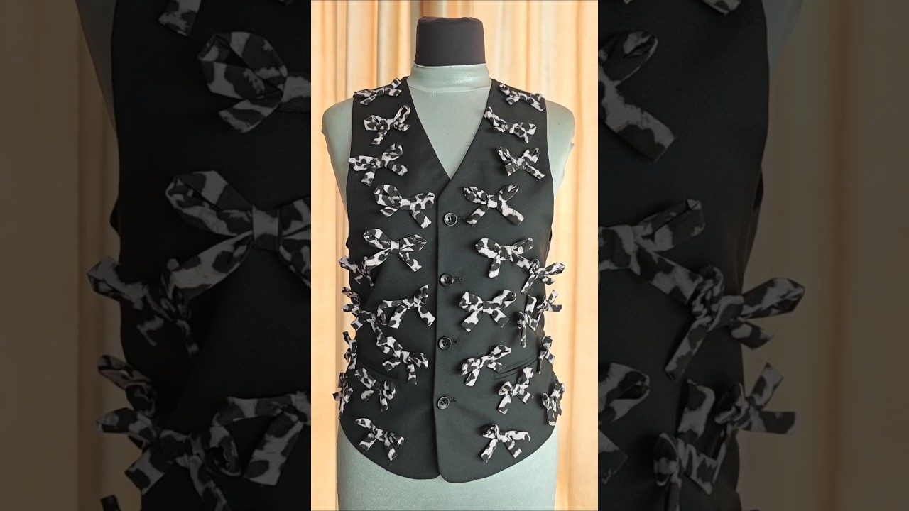 #upcycling #апсайклинг #жилет #concept #sewing #fashion