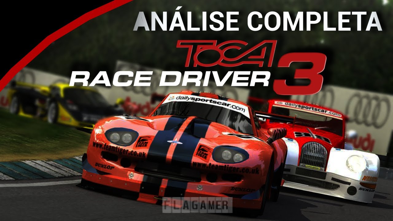 O MELHOR MODO CARREIRA já feito que QUASE F*DEU COM MEU PC - Análise Toca Race Driver 3