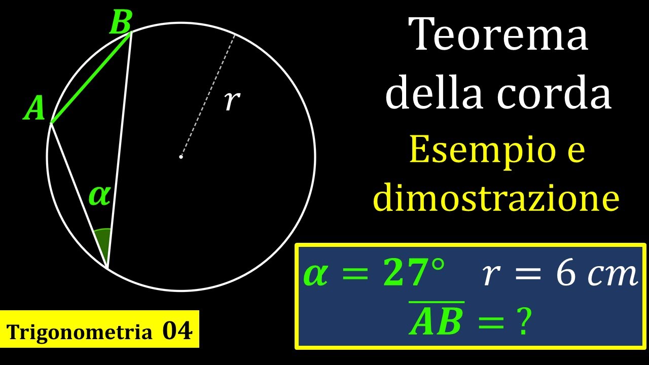 Teorema della corda