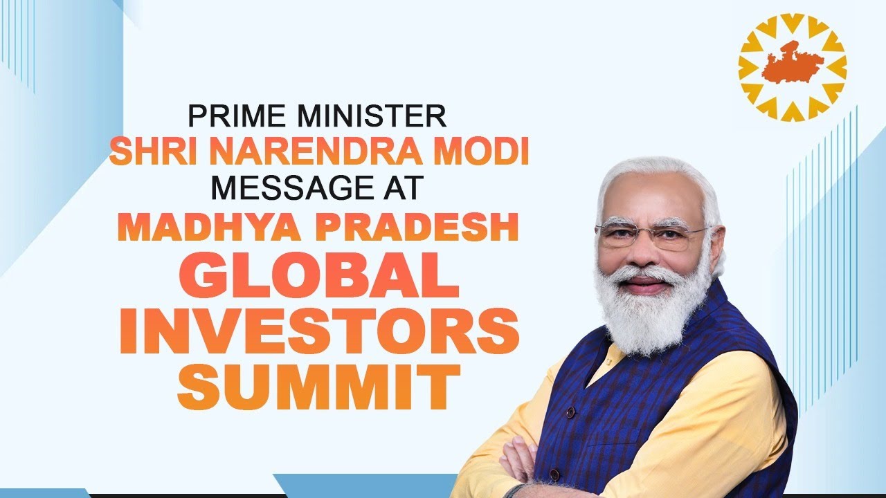 PM Shri Narendra Modi's message at Madhya Pradesh Global Investors' Summit | PM Modi | BJP Live