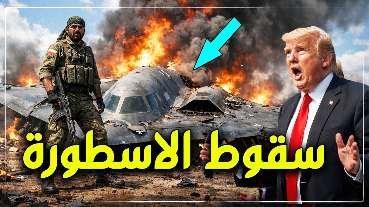 إيران تعلن إسقاط القاذفة شبح امريكا.. وترامب في صدمة! ماذا حديث؟