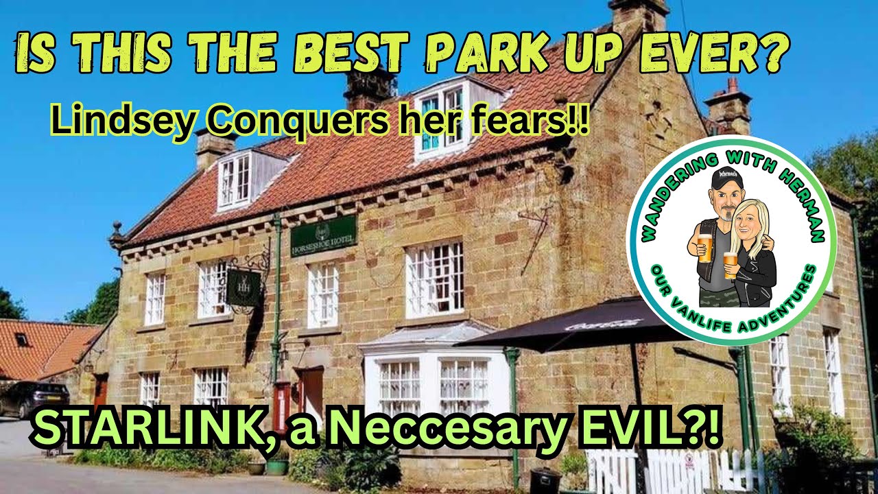Vanlife Yorkshire - Best Park Up ever? Lindsey conquers her fears!